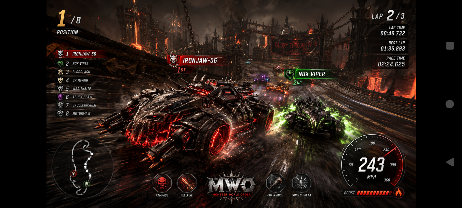 Hellchase — Combat Racing